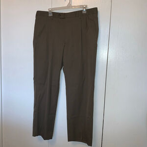 Men's Pronto Uomo Brown Dress Pants Waist 38